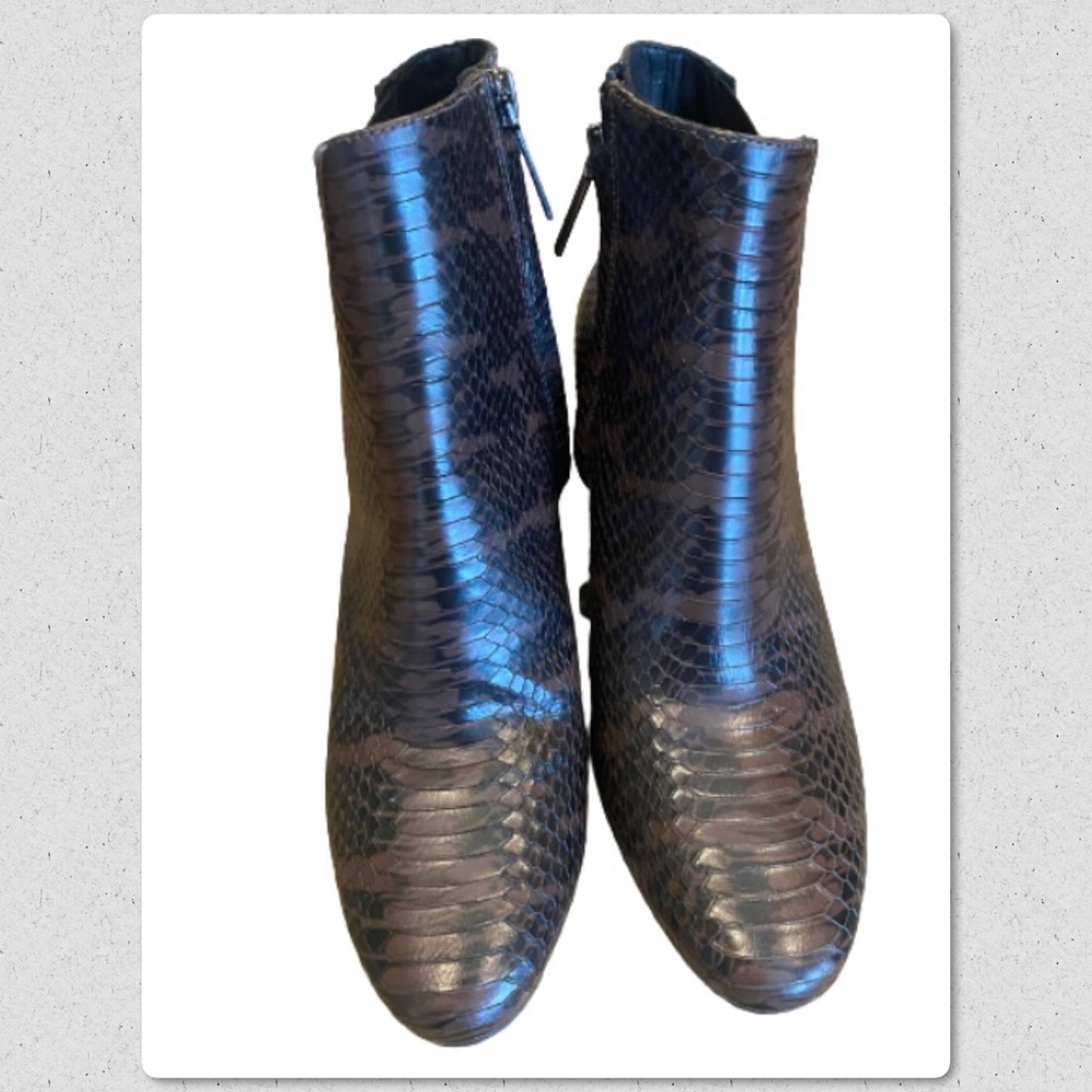 27 Edit Naturalizer Persia Snakeskin Booties